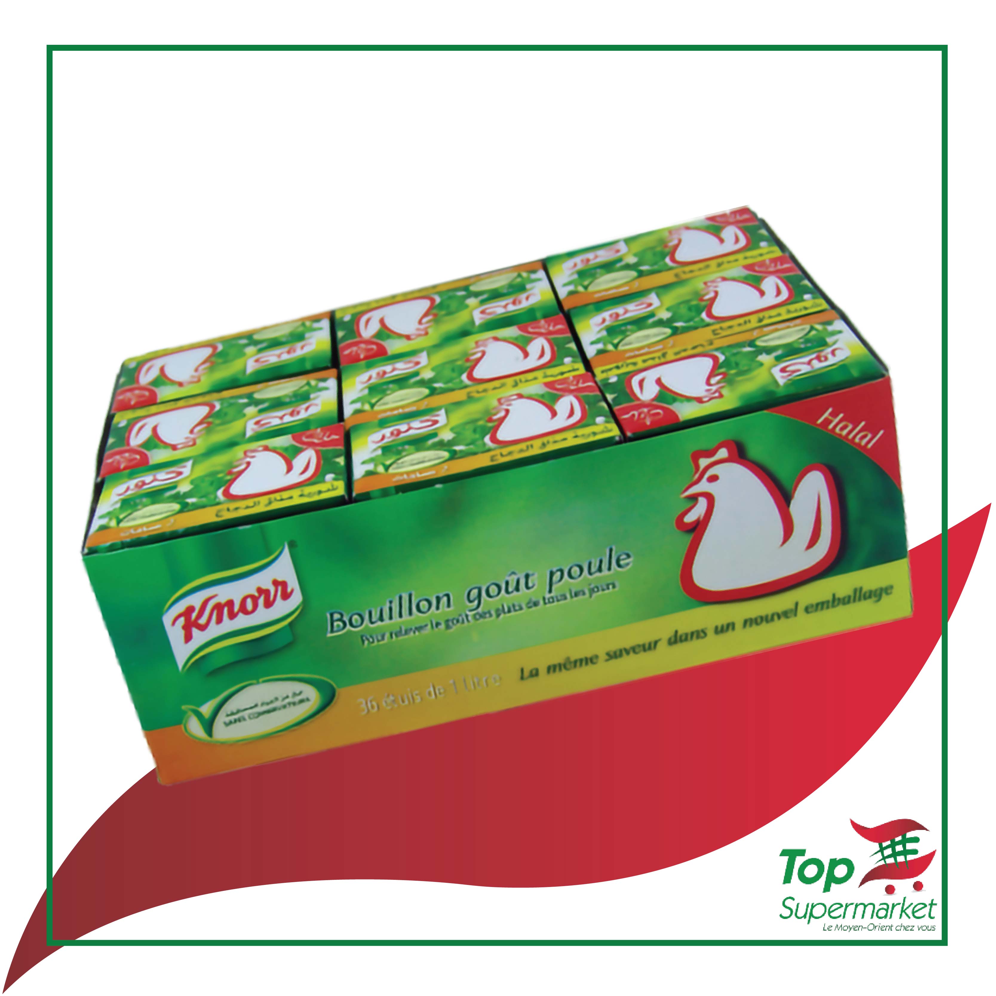 Knorr bouillon de poulet X36